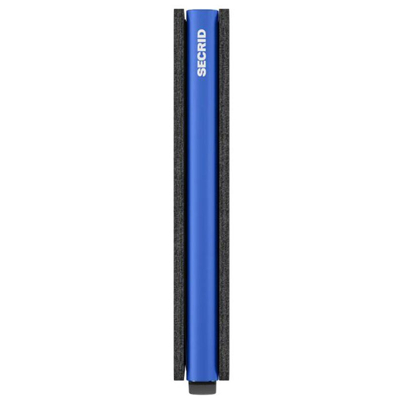 Secrid Slimwallet Matte Black & Blue image number 3